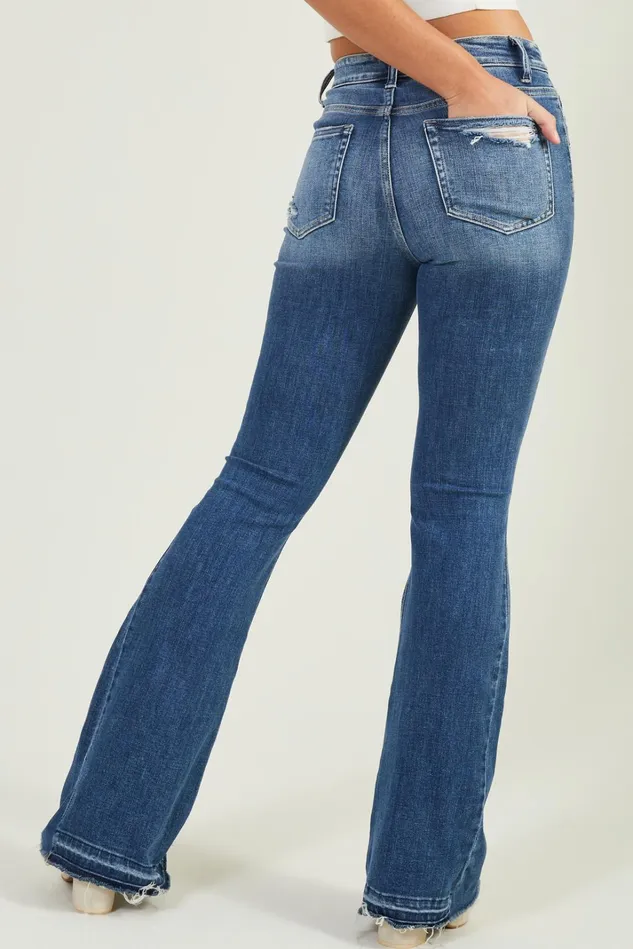Altar039d State Mirabel Flare Jeans Women High Rise Jeans