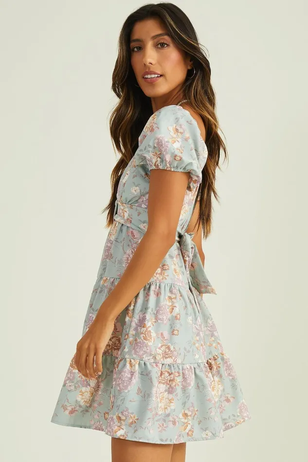 Altar039d State Molly Floral Dress Women Mini