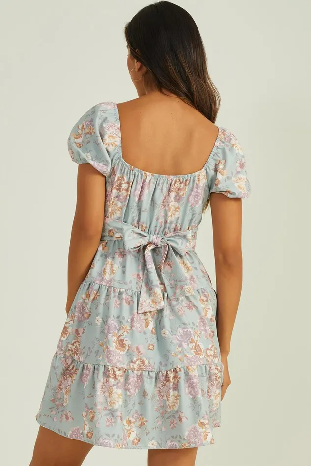 Altar039d State Molly Floral Dress Women Mini