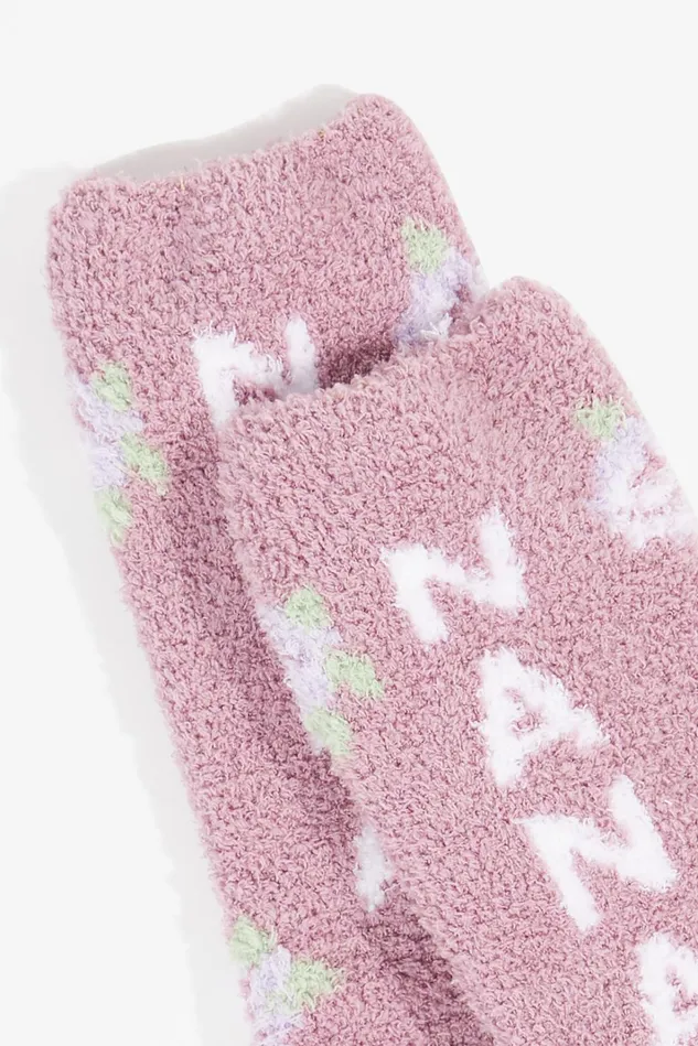Altar039d State Nana Floral Cozy Socks Women Socks