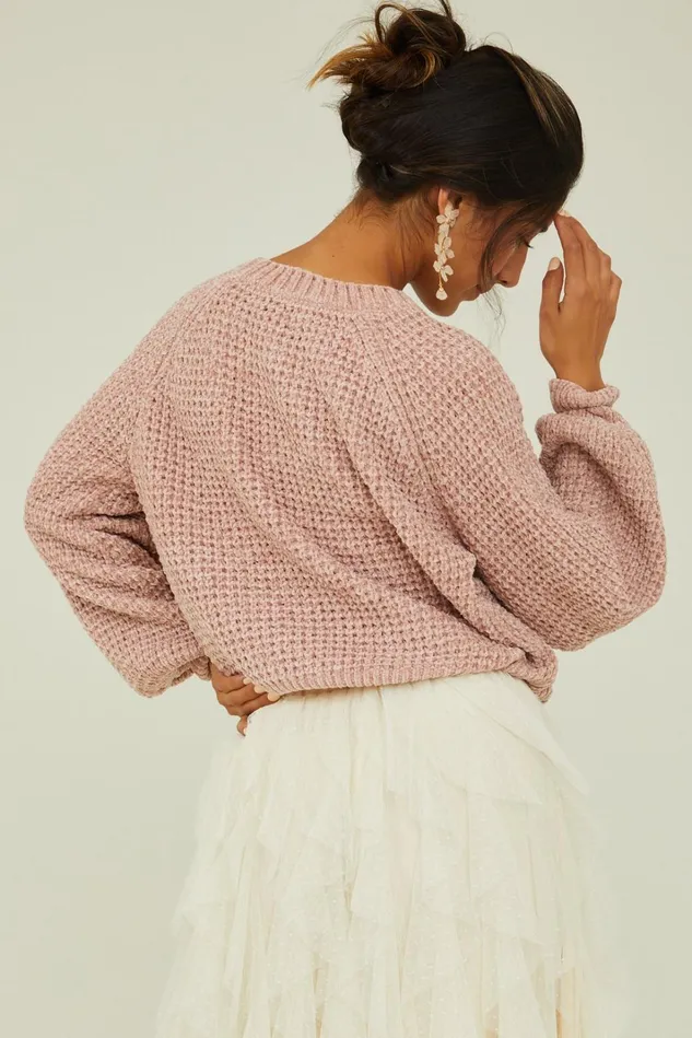 Altar039d State Robyn Chenille Sweater Women Cropped Sweaters