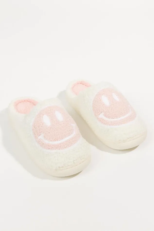 Altar039d State Smiley Face Cozy Slippers Women Slippers