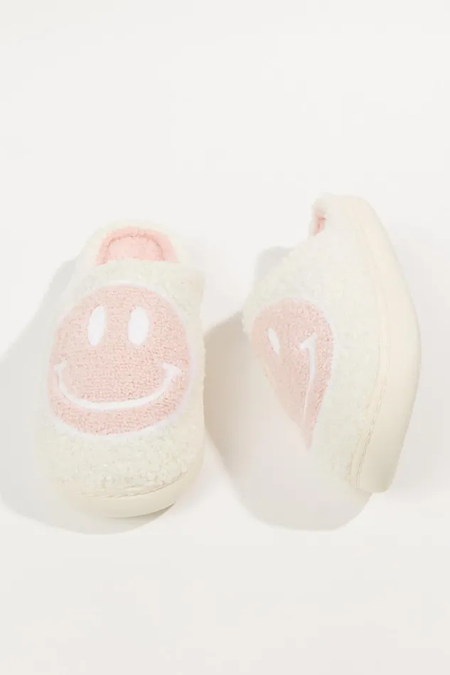 Altar039d State Smiley Face Cozy Slippers Women Slippers