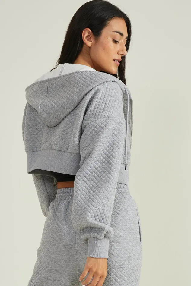 Altar039d State Solace Quilted Cropped Jacket Women Activewear