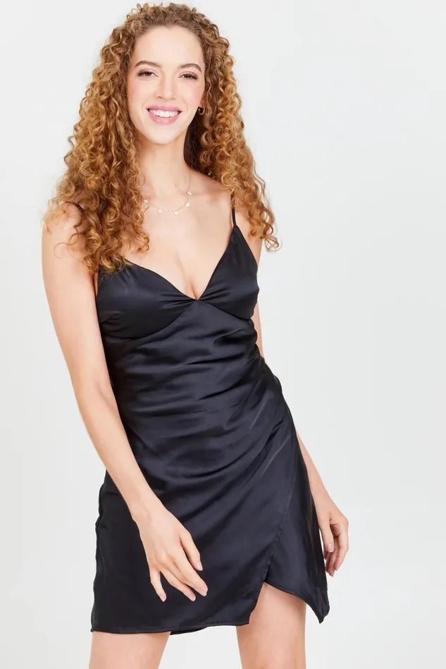 Altar039d State Ulissa Satin Dress Women Mini