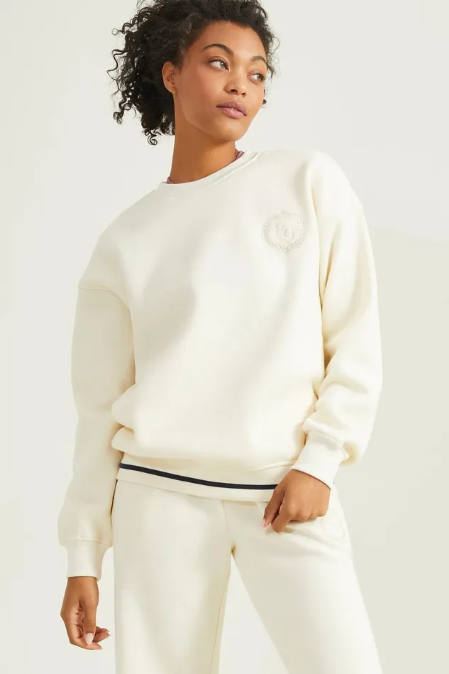 Altar039d State Varsity Fleece Sweatshirt Women Activewear