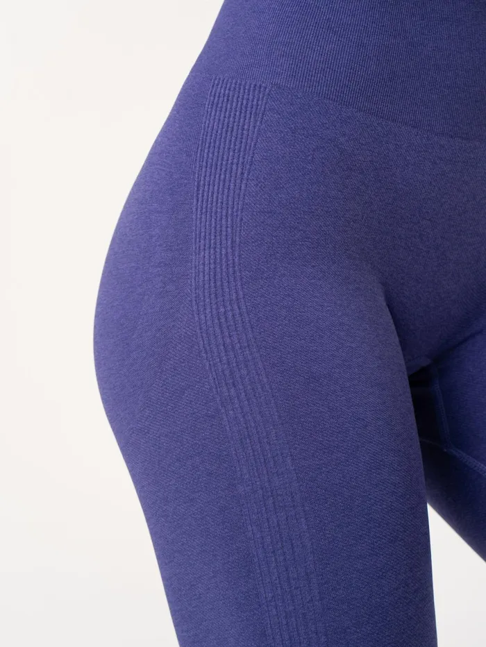 Aspire Seamless Leggings 8211 Indigo Marl Women Ryderwear Leggings