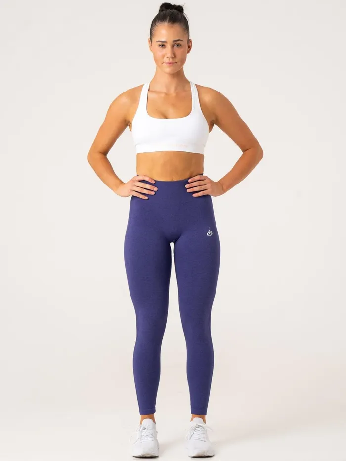 Aspire Seamless Leggings 8211 Indigo Marl Women Ryderwear Leggings