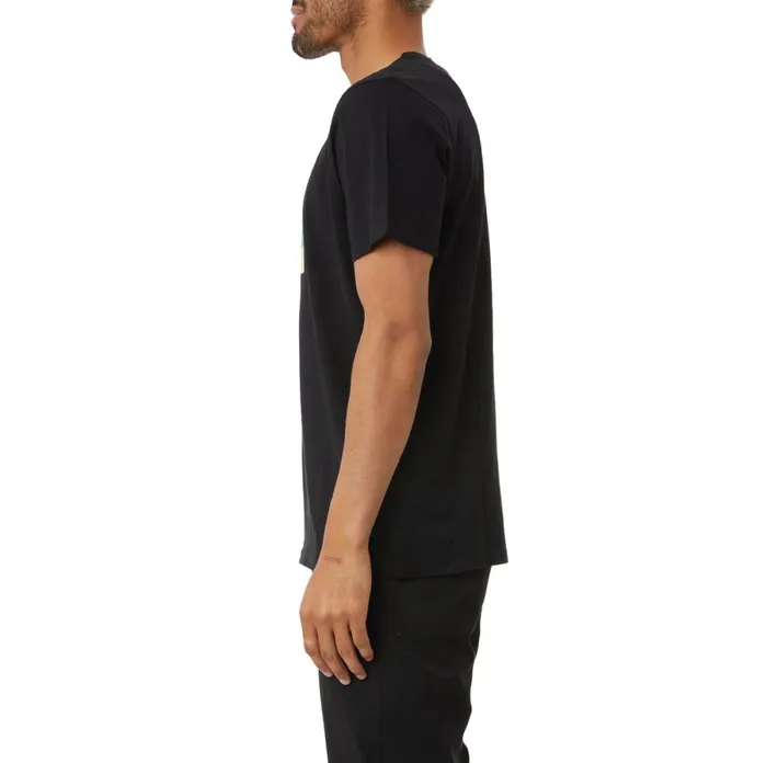 Authentic Abington TShirt 8211 Black Black Kappa Mens TShirts Near Me
