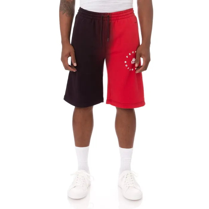 Authentic Berrie Shorts 8211 Red Red Kappa Mens Sweatsuits Near Me