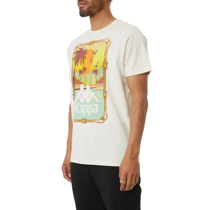 Authentic Cattawood TShirt 8211 Cream Cream Kappa Mens TShirts Online Shopping
