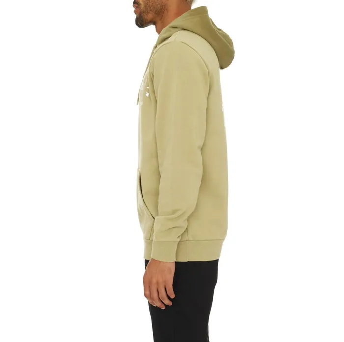 Authentic Diptado Hoodie 8211 Green White Green White Kappa Mens Hoodies Casaul