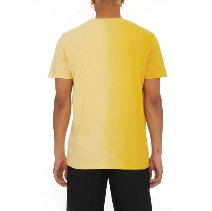 Authentic Dipte TShirt 8211 Yellow White Yellow White Kappa Mens TShirts Online