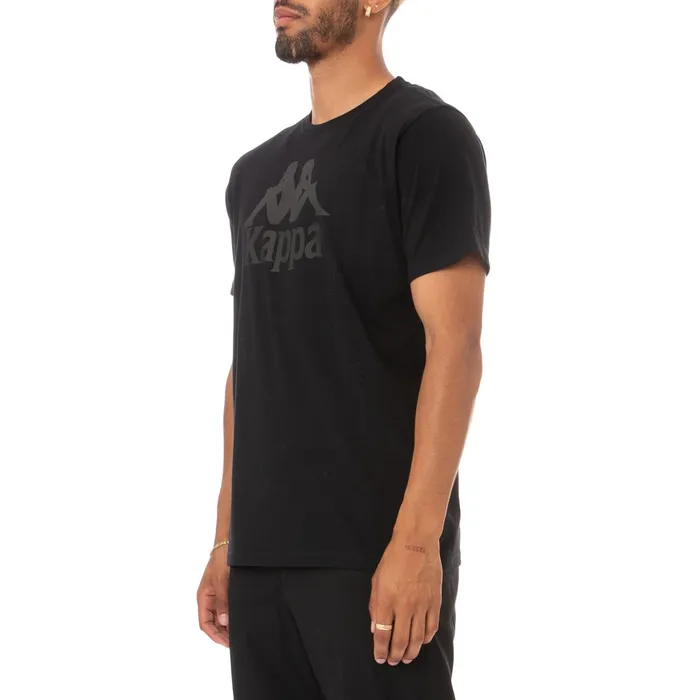 Authentic Estessi TShirt 8211 Black Jet Black Jet Kappa Mens TShirts Online Shopping