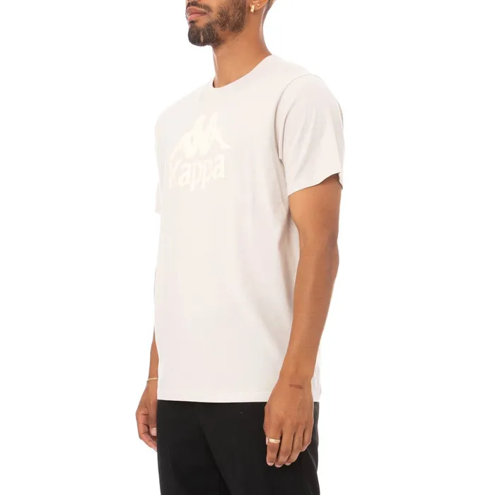 Authentic Estessi TShirt 8211 Grey Silver Grey Silver Kappa Mens TShirts Near Me