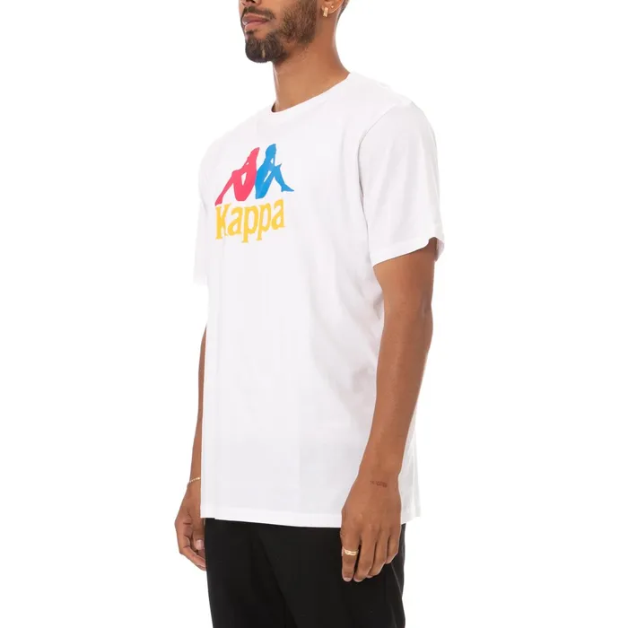 Authentic Estessi TShirt 8211 White White Kappa Mens TShirts Online Shopping