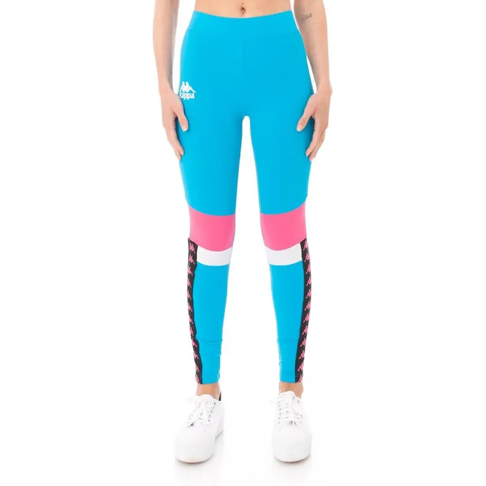 Authentic Football Beksi Leggings 8211 Blue Blue Kappa Womens Track Suits