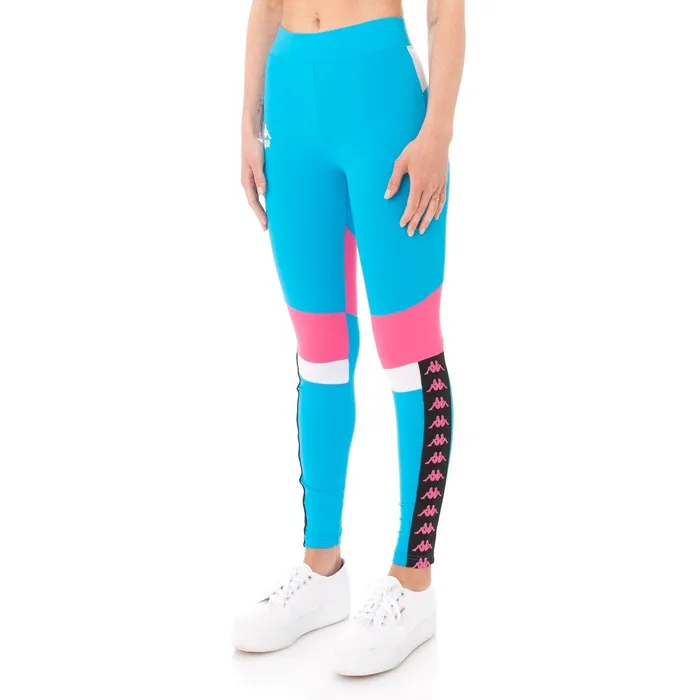 Authentic Football Beksi Leggings 8211 Blue Blue Kappa Womens Track Suits