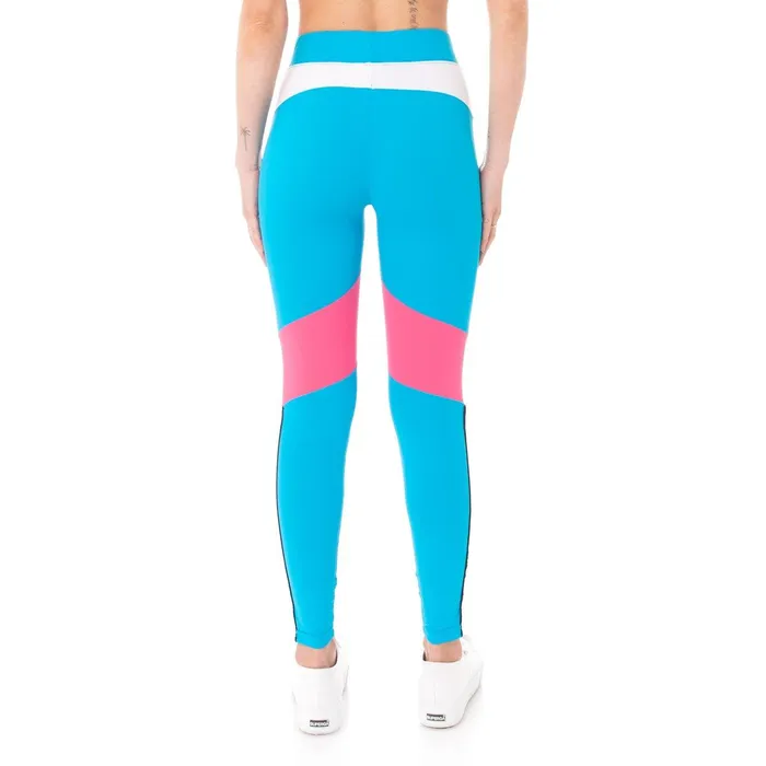 Authentic Football Beksi Leggings 8211 Blue Blue Kappa Womens Track Suits
