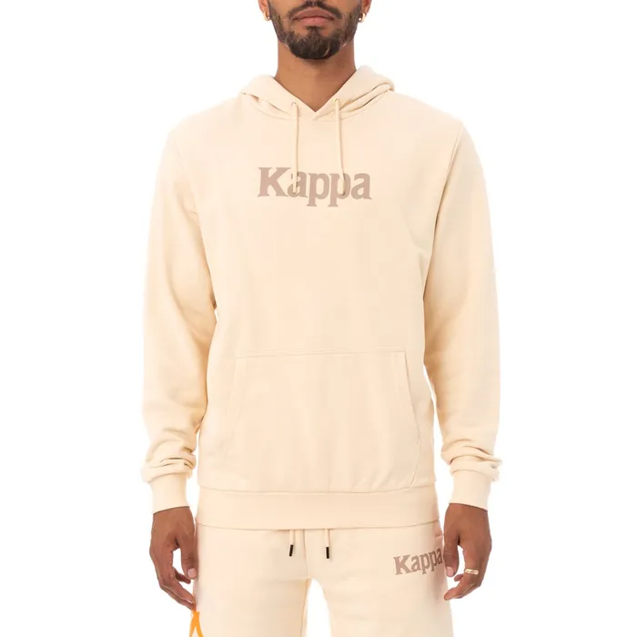 Authentic Haris Hoodie 8211 Beige Beige Kappa Mens Sweatsuits
