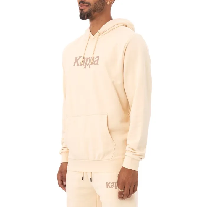 Authentic Haris Hoodie 8211 Beige Beige Kappa Mens Sweatsuits