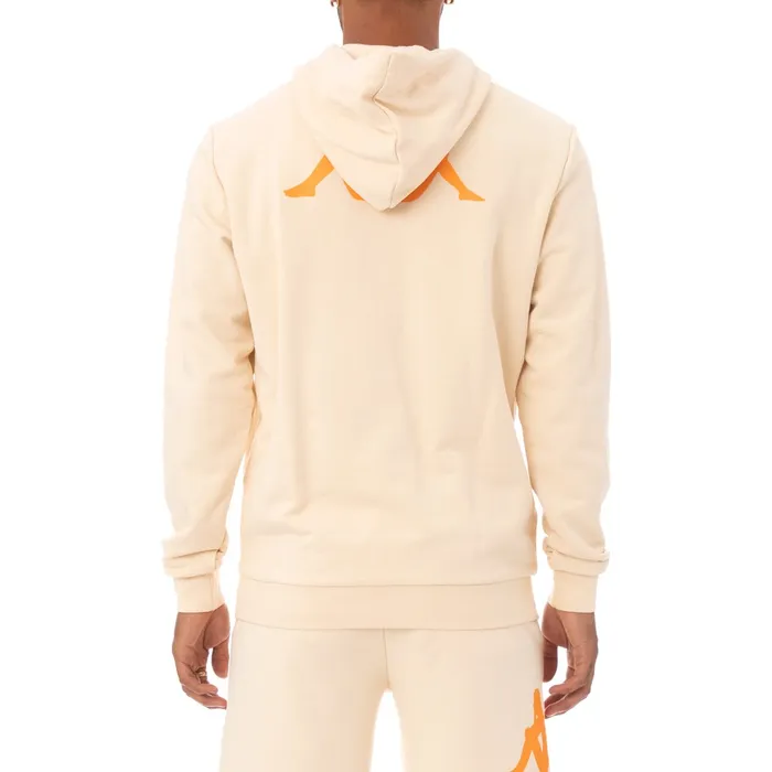 Authentic Haris Hoodie 8211 Beige Beige Kappa Mens Sweatsuits