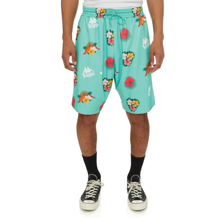 Authentic Islington Shorts 8211 Green Green Kappa Mens Shorts For Sale
