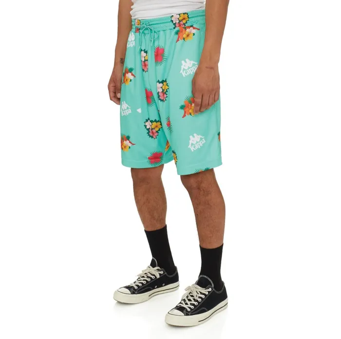 Authentic Islington Shorts 8211 Green Green Kappa Mens Shorts For Sale