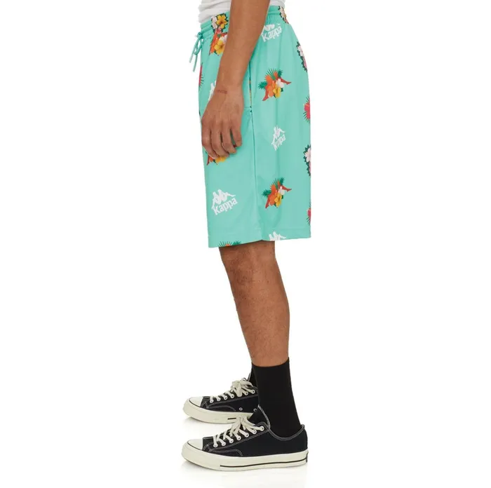 Authentic Islington Shorts 8211 Green Green Kappa Mens Shorts For Sale