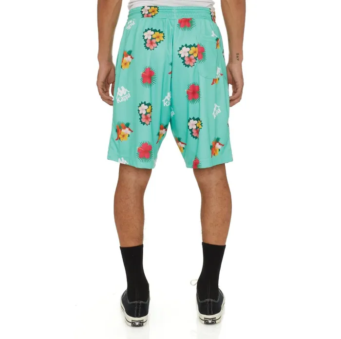 Authentic Islington Shorts 8211 Green Green Kappa Mens Shorts For Sale