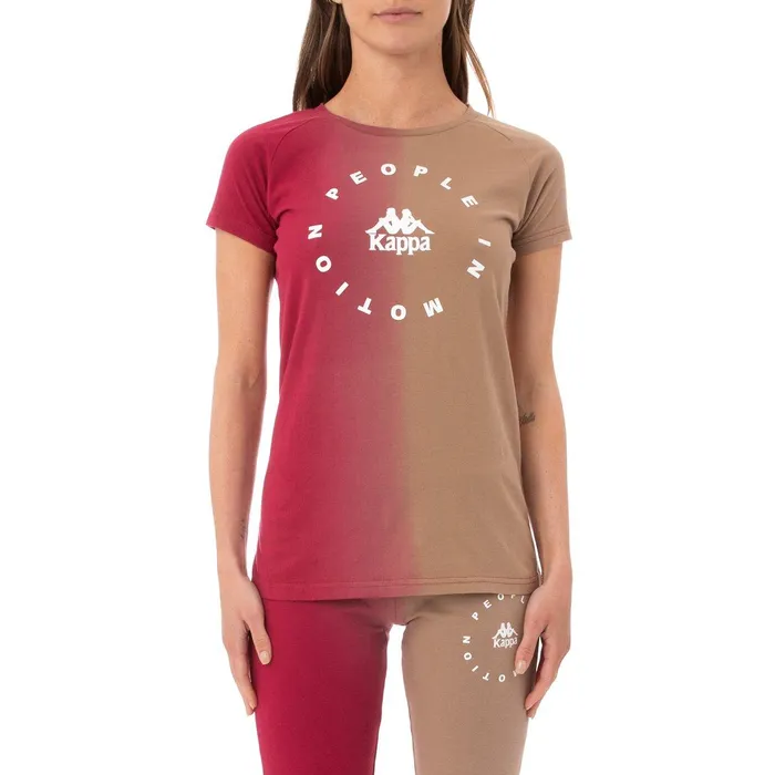 Authentic Jambi TShirt 8211 Brown Red Brown Red Kappa Womens TShirts For Sale Authentic Jambi TShirt 8211 Brown Red Brown Red Kappa Womens TShirts For Sale