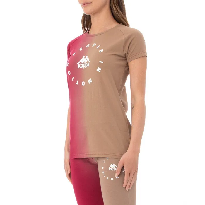 Authentic Jambi TShirt 8211 Brown Red Brown Red Kappa Womens TShirts For Sale