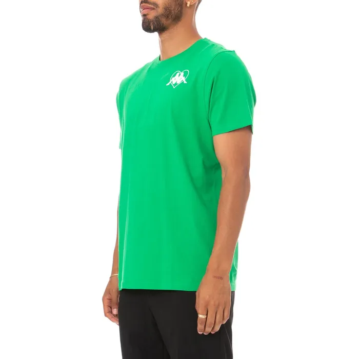 Authentic Love Bytom TShirt 8211 Green Fern Green Fern Kappa Mens TShirts Near Me