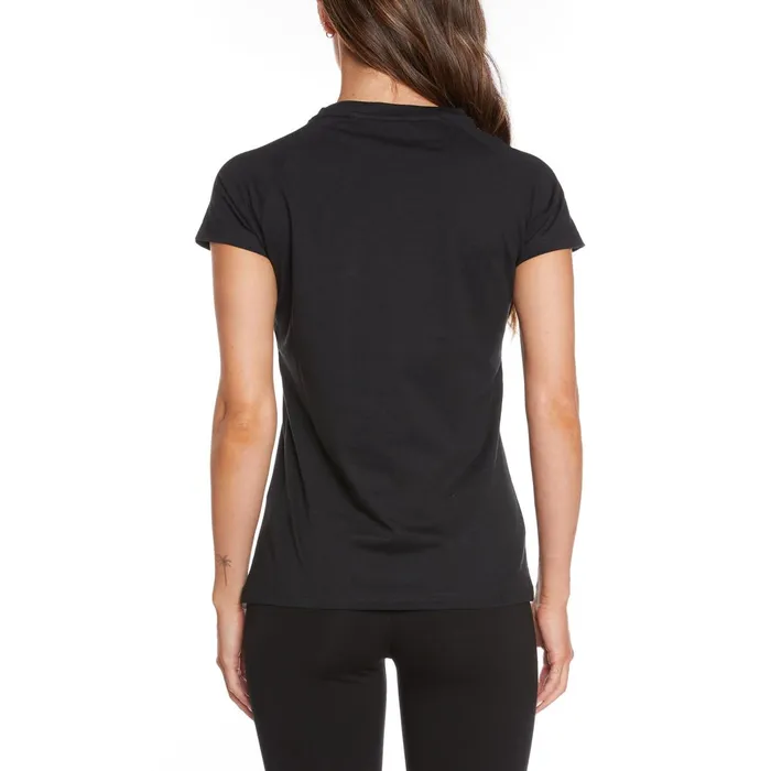 Authentic Love Dabrowa TShirt 8211 Black Black Kappa Womens TShirts Gift Ideas