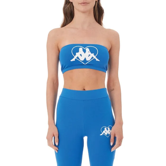 Authentic Love Koszalin Bandeau 8211 Blue Blue Kappa Womens TShirts Gift Near Me Authentic Love Koszalin Bandeau 8211 Blue Blue Kappa Womens TShirts Gift Near Me
