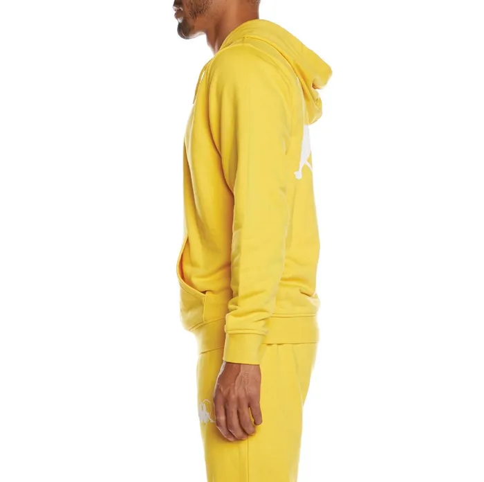 Authentic Love Torun Hoodie 8211 Yellow Yellow Kappa Mens Sweatsuits