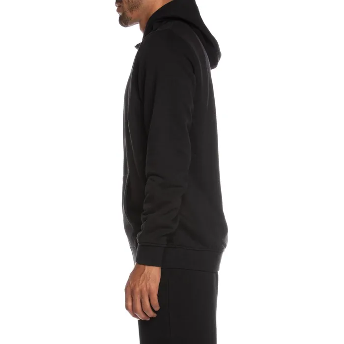 Authentic Lund Zip Hoodie 8211 Black Black Kappa Mens Sweatsuits