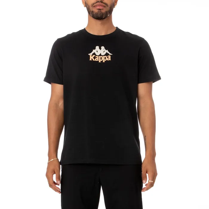 Authentic Molongio TShirt 8211 Black Black Kappa Mens TShirts For Sale
