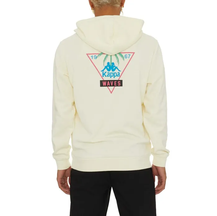 Authentic Oracabessa Hoodie 8211 Cream Cream Kappa Mens Sweatsuits