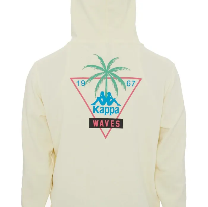 Authentic Oracabessa Hoodie 8211 Cream Cream Kappa Mens Sweatsuits