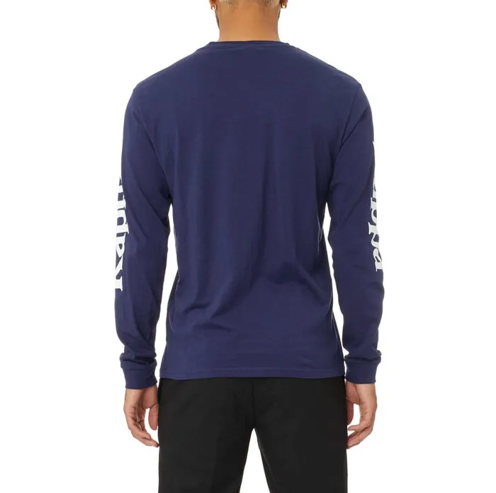 Authentic Ruiz 2 Long Sleeve TShirt 8211 Navy Navy Kappa Mens TShirts Casaul