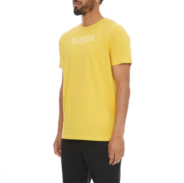 Authentic Runis TShirt 8211 Yellow Vanilla Yellow Vanilla Kappa Mens TShirts Gift Ideas