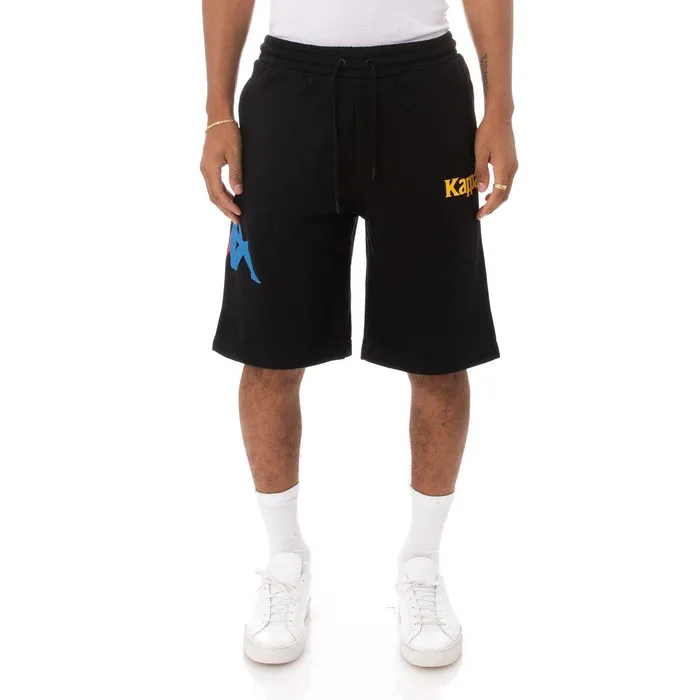 Authentic Sangone Shorts 8211 Black Black Kappa Mens Shorts Gift 4 You