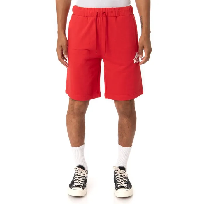 Authentic Uppsala Shorts 8211 Red Red Kappa Mens Shorts Online