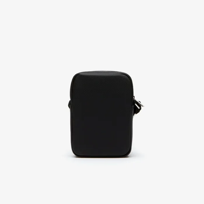 Bags Lacoste Mens Classic Vertical Zip Bag Black USA