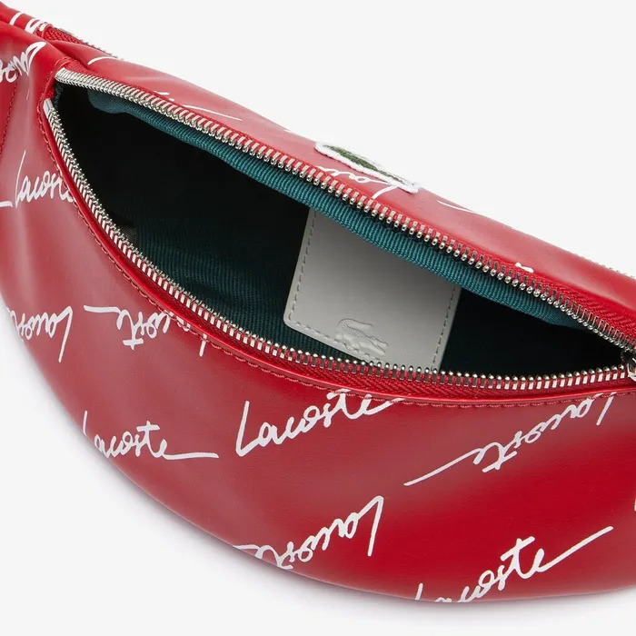 Bags Lacoste Mens Relive Collection Fanny Pack Tango Red Outlet