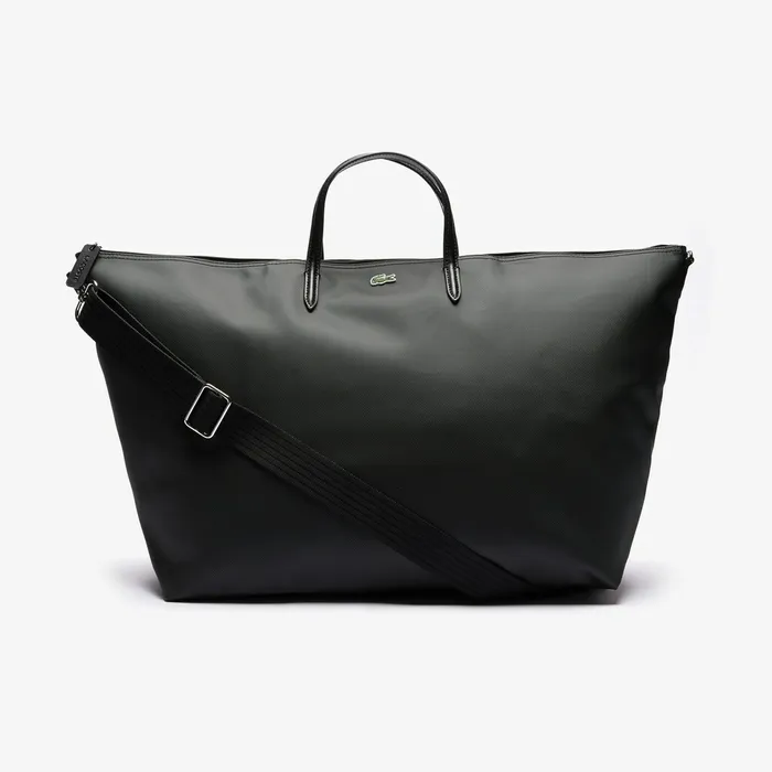 Bags Lacoste Womens L1212 Weekend Tote Bag Black Gift for Friend
