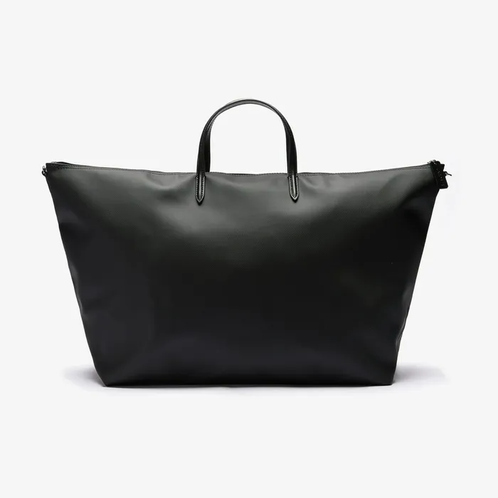 Bags Lacoste Womens L1212 Weekend Tote Bag Black Gift for Friend
