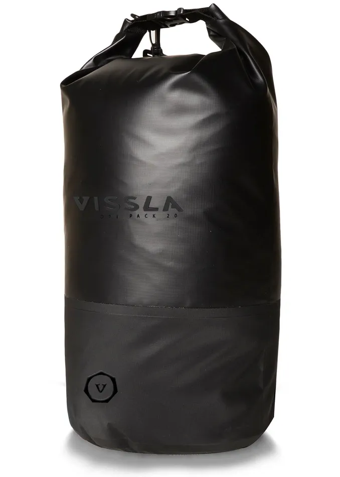 Bags Men Vissla 7 Seas 20L Dry Pack Black 2 Bags Men Vissla 7 Seas 20L Dry Pack Black 2
