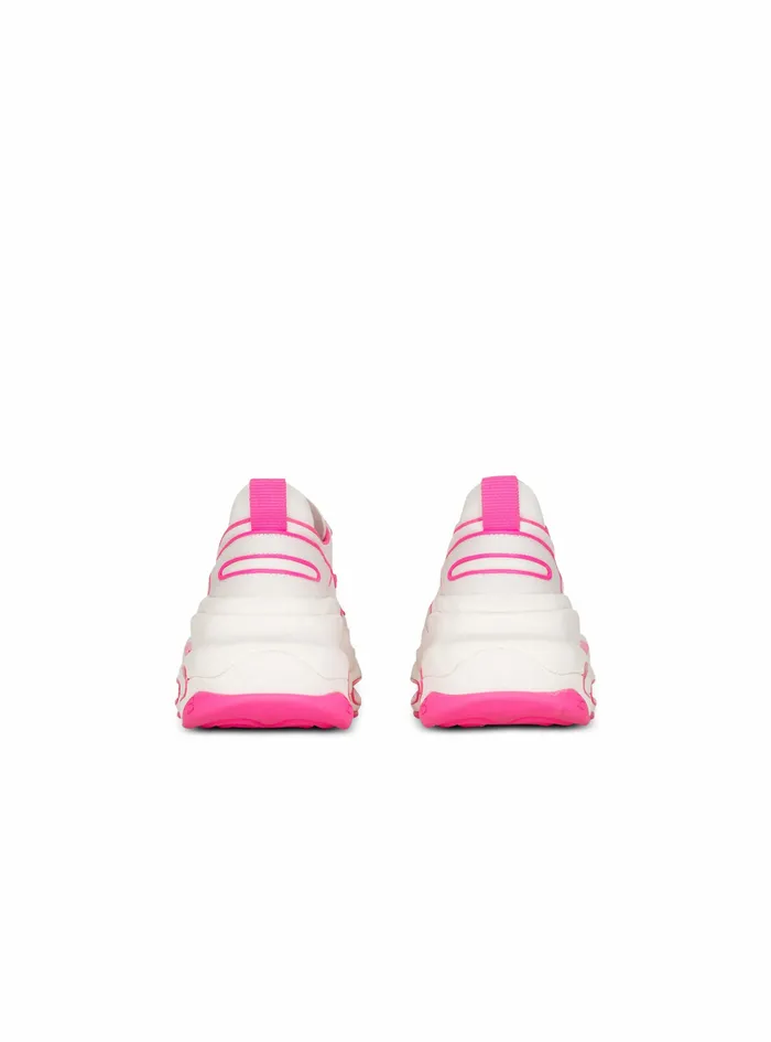 Balmain BBold Womens Leather BBold LowTop Sneakers Pink Balmain BBold Womens Leather BBold LowTop Sneakers Pink
